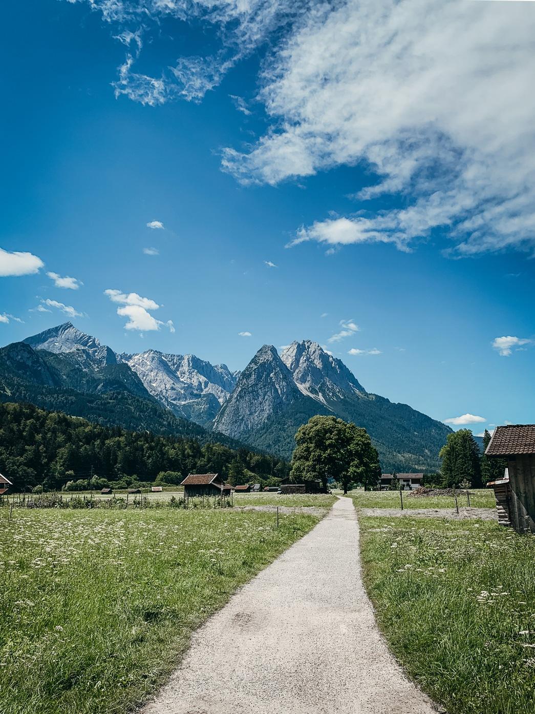 Zugspitze im Sommer 2020