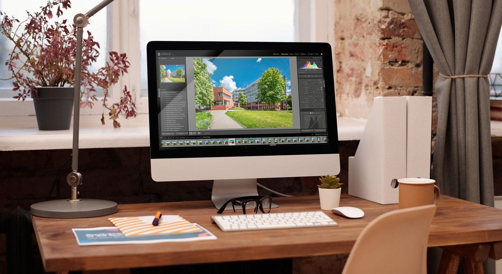 Arbeit mit nur einem Monitor