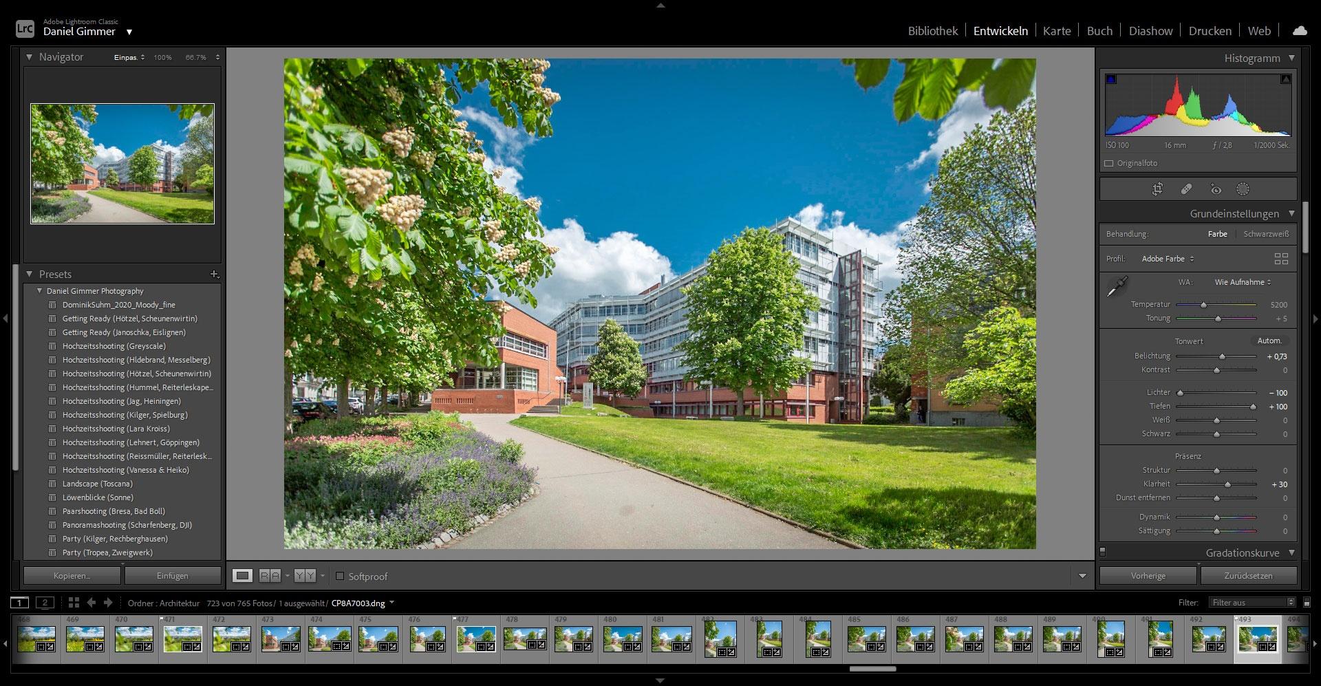 Adobe Lightroom Workflow Übersicht
