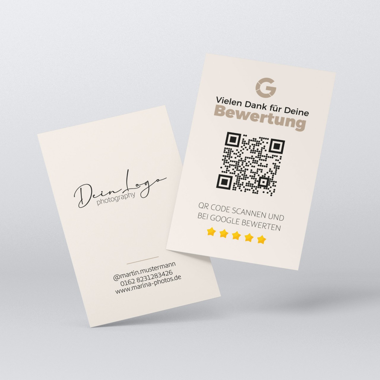 Google Bewertungskarten