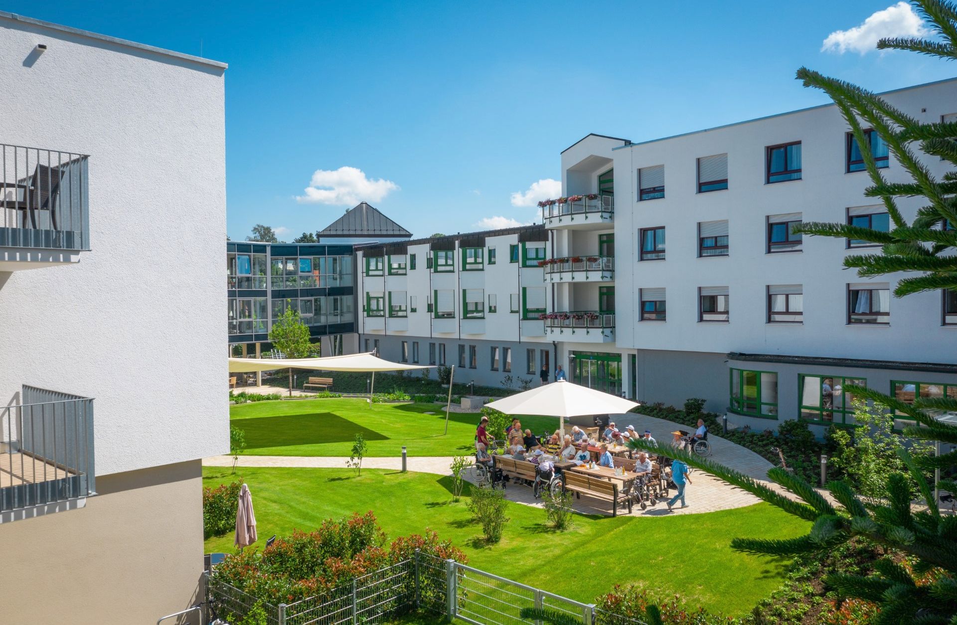altenzentrum-st-elisabeth eislingen drohne